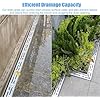 Drain Gutter 3.5x3 4x4 5x3 5x5 6x4 7x5 8x4 10x5 15x5 Cm French Duct