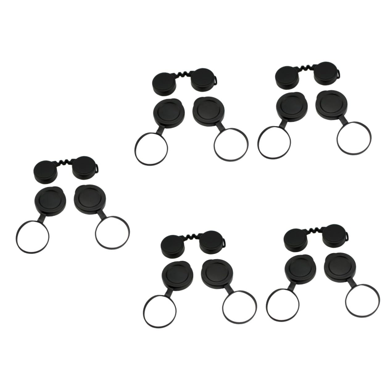 Tapa de la lente de caucho HEMOTON para telescopio con cubierta ocular impermeable 8