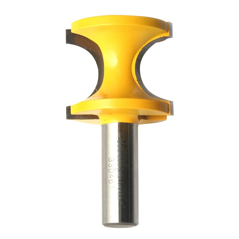 Kempston 330461 Bull Nose Radius Bit, 1/2-Inch Shank, 7/8-Inch Cutting Diameter by 1-7/32-Inch cutting Length 7/16-Inch Radius