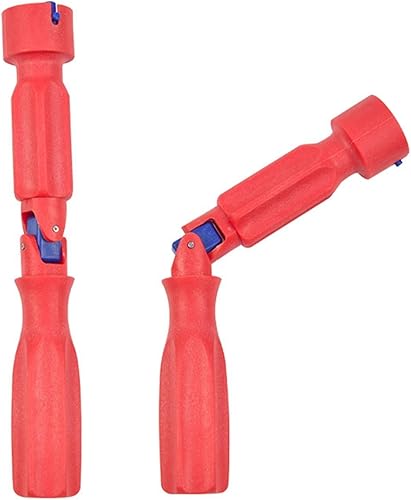 Miniatura 4 de Llave de reparación de asiento de inodoro, extracción e instalación de tornillos, 17/13/0.394 in, fácil aflojamiento, universal profesional