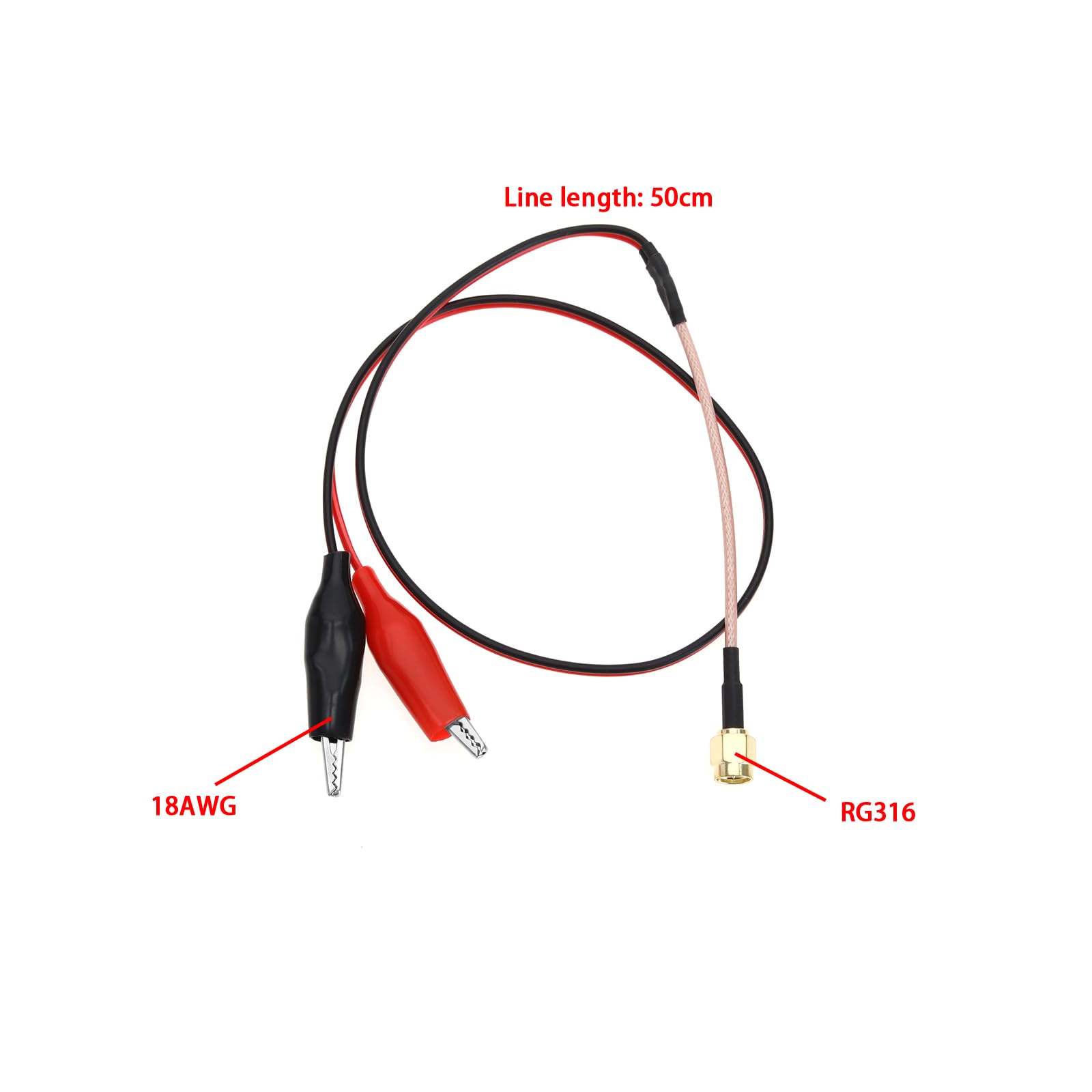 Droking Câbles De Pince Crocodile, Fils De Pince Crocodile, 2 Fils De