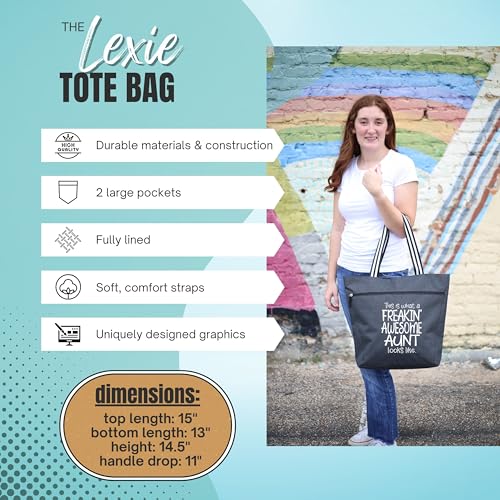 Caja de regalo personalizada para tía con bolsa tote y regalos surtidos miniatura 3