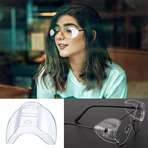 DADYOUPIN 4 pairs of safety glasses side shields side safety protection