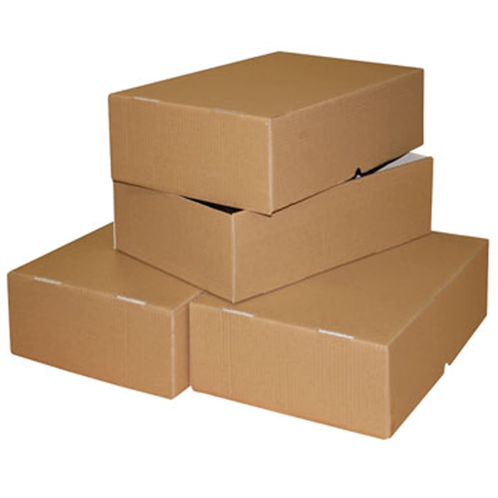 25 SCATOLE TELESCOPICHE 30,5x21,5cm AVANA ALTEZZA REGOL. da 10,5 a 18 FORMATO A4