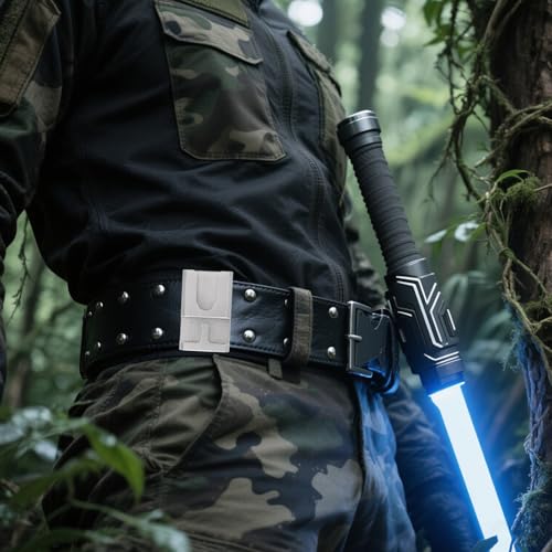 Fijación de espada para cinturón metálica contra caídas en cosplay 6