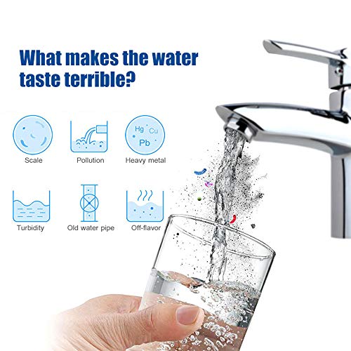 DECDEAL 3.5L Jarro de Filtro de Água Transparente Jarro de Filtro de Água para Uso Doméstico Chaleir