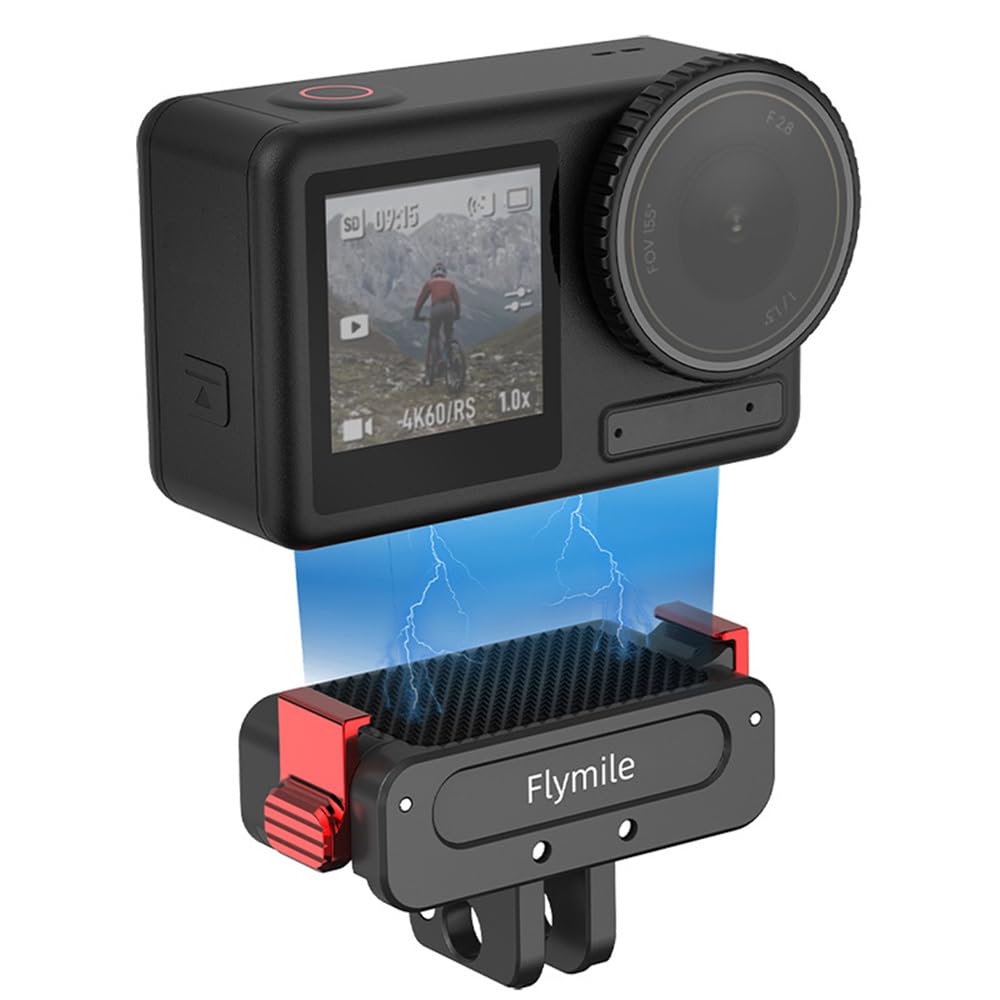 REYGEAK Supporto Magnetico A Sgancio Rapido In Alluminio Dual