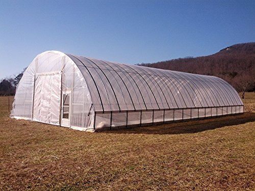 Greenhouse Clear Plastic Film Polyethylene Covering Gt4 Year 6 Mil 20Ft. X 25Ft. By Grower?S Solution #TOP4