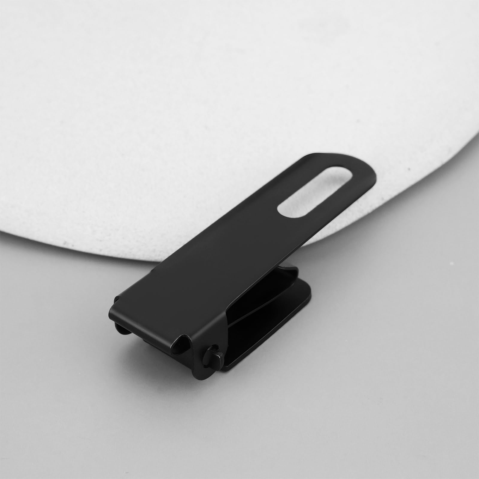 2er Pack Werkzeugetui EDC aus Edelstahl Multi Clip für Gürtel Befestigung für Klapp und Feststehende Klingen