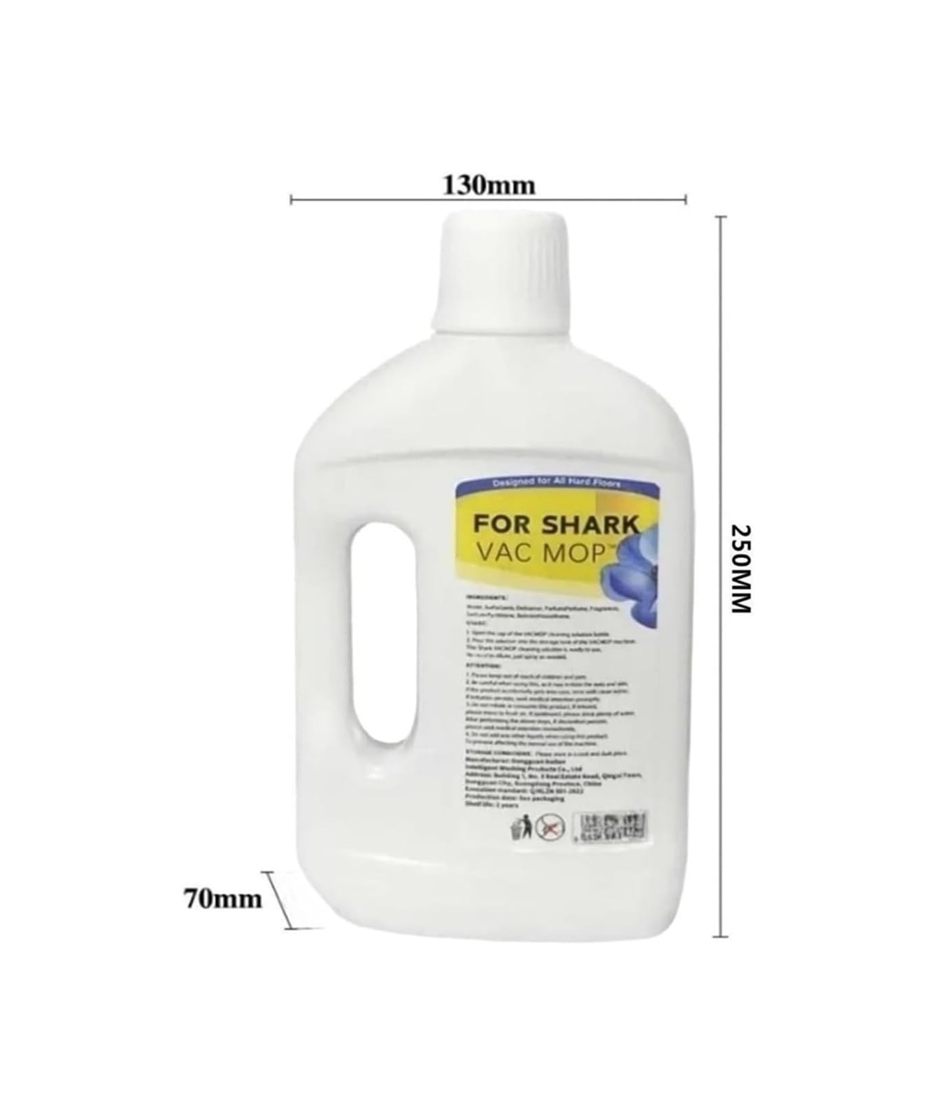 Compatible con aspiradoras Shark Matrix, AI Ultra, RV2310, WD101, WD201, VM252, recambio de limpiador concentrado multisuperficie aroma a jacinto, 1000 ml
