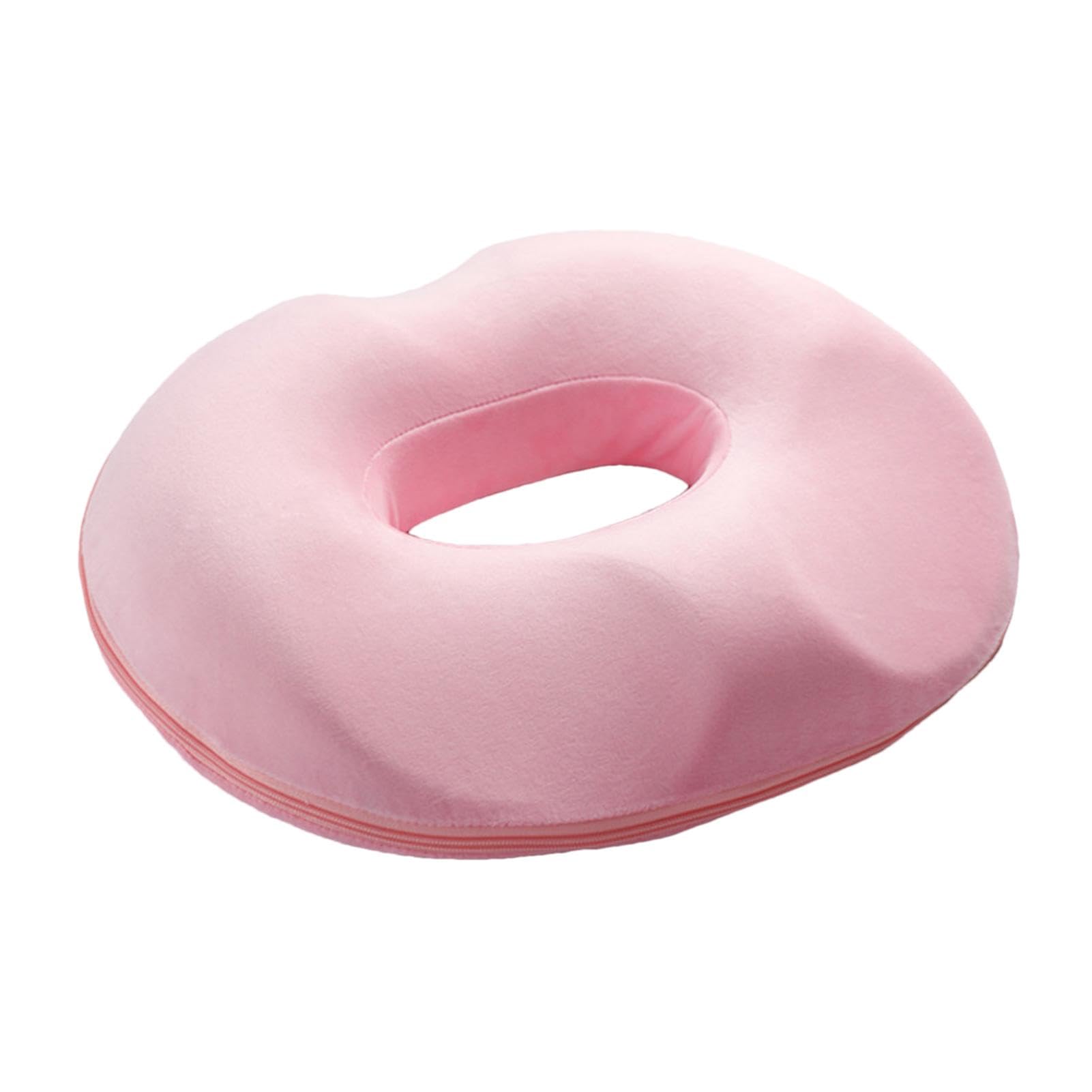 SZXMDKH Donut Ringkussen Set - 2 Stuks Opblaasbaar (Grijs & Blauw) Met Pomp, 40cm, Voor Drukontlasting Bij Zitten