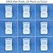 BENECREAT 27 Pack 3-Size Square Mini Clear Plastic Bead Storage Containers Box Case with lid for Items,Pills,Herbs,Tiny Bead,Jewerlry Findings, and Other Small Items