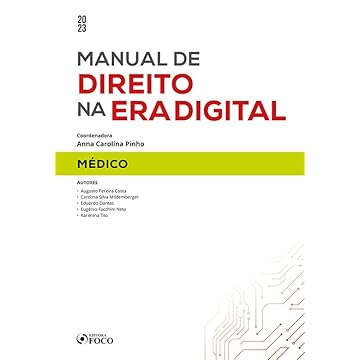 Capa do livro Manual de Direito na Era Digital: Médico - 1ª Ed - 2023