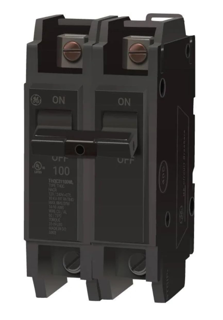 THQC21100WL - Molded Case Circuit Breaker Feed-Thru - 100 Amp - 2 Pole - 240 Volt