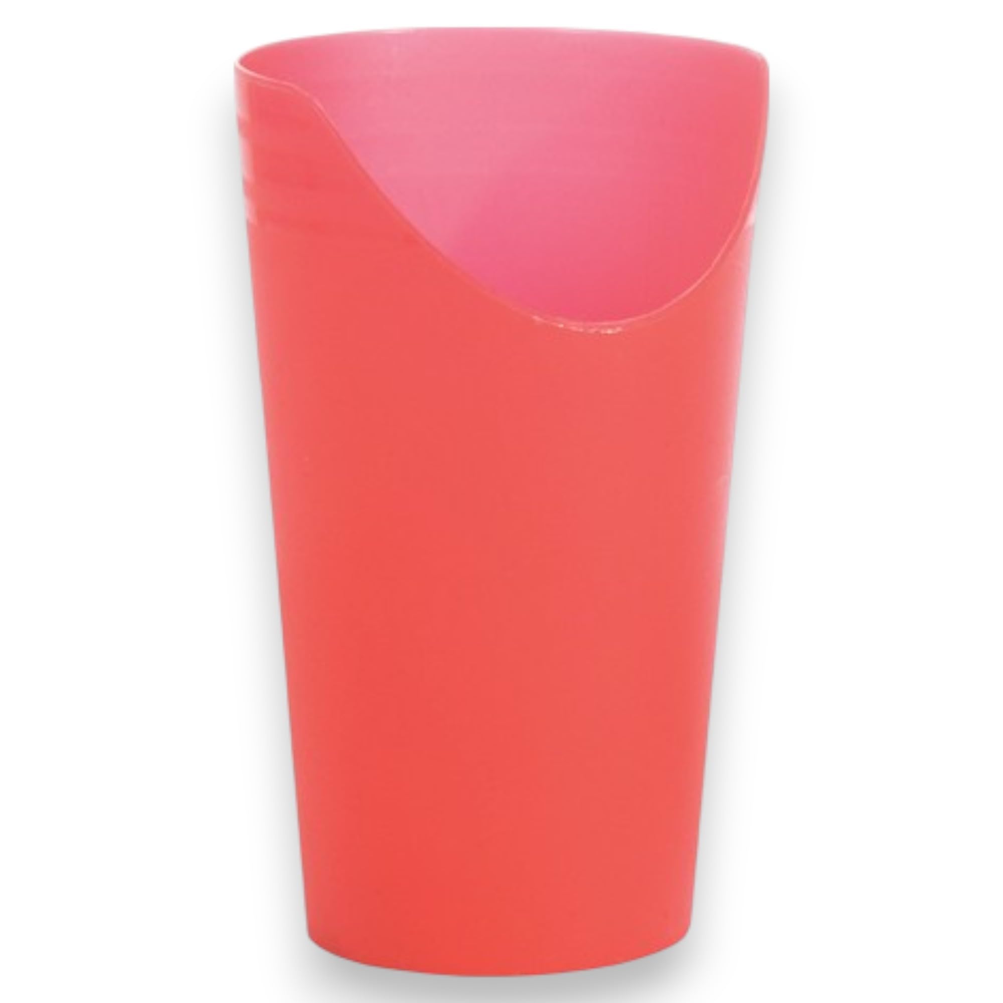 Essential Medical Supply Power of Red Adaptive Reusable Nose Cut Out Cup for Easier Drinking - Nosey Style Cup for Seniors and Adults