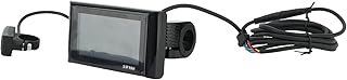 Huairdum SW900 LCD Display, 24V 36V 48V 60V Electric Bicycle SW900 LCD Display Multi-function 22.2mm for Electric Scooter