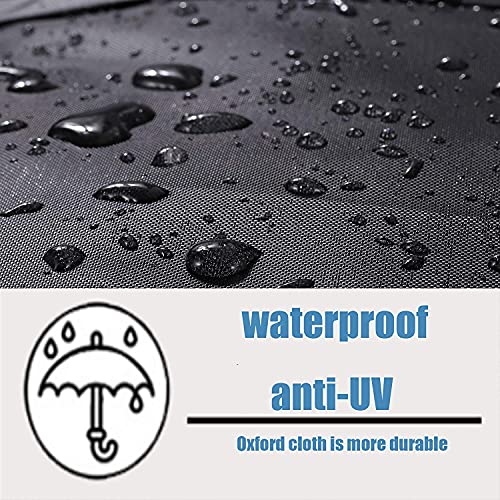 Kovshuiwe Chiminea Cover,Outdoor Patio Chiminea Cover,Chimney Fire Pit Heater Cover,Chiminea Accessories Outdoor Patio Chiminea Covers,Chiminea Cover Outdoor Waterproof,Durable(48X25X13 Inch) #TOP3