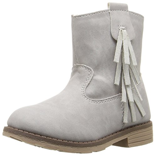 Carter's Baby Girls Apache Boot, Grey, 7 Infant