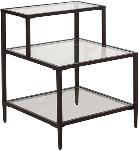 Hillsdale Muebles Harlan Mesa auxiliar, negro