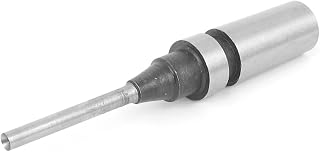 IIVVERR 3mm Punching Dia Taper Drill Hole Challenge Hollow Paper Drill Bit Silver Tone (3mm Punching Dia Taper Handle Challenge Hollow Paper Drill Bit Tone Silver