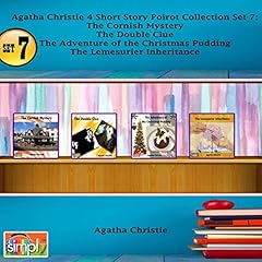 Agatha Christie 4 Short Story Poirot Collection, Set 7 Audiolibro Por Agatha Christie arte de portada