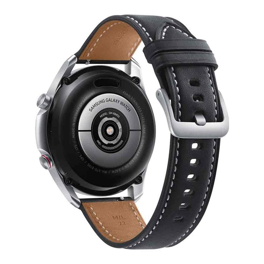 Samsung SM-R840NZSAXSA Galaxy Watch3 - Mystics Silver (45mm) - Bluetooth:  Smartwatches: Amazon.com.au
