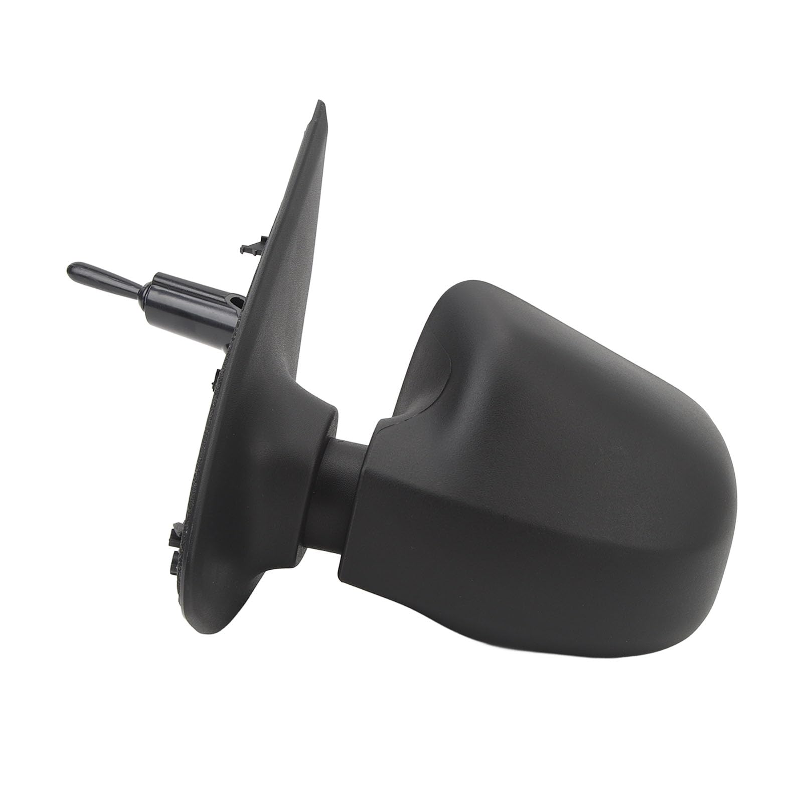 Espejo de puerta plegable manual del lado izquierdo del conductor Negro Exterior del coche Espejo de puerta plegable manual Espejo retrovisor plegable manual para Dacia Sandero