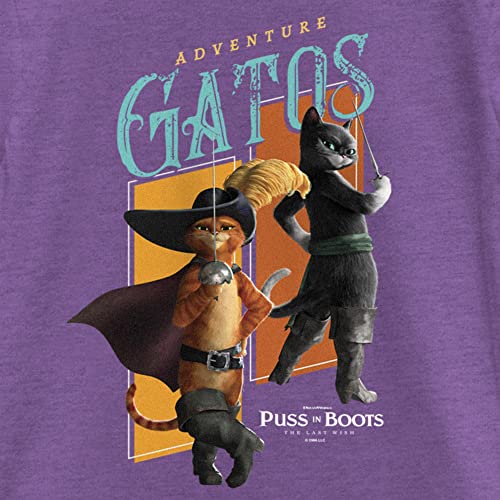 Girl's Puss in Boots: The Last Wish Adventure Gatos T-Shirt2