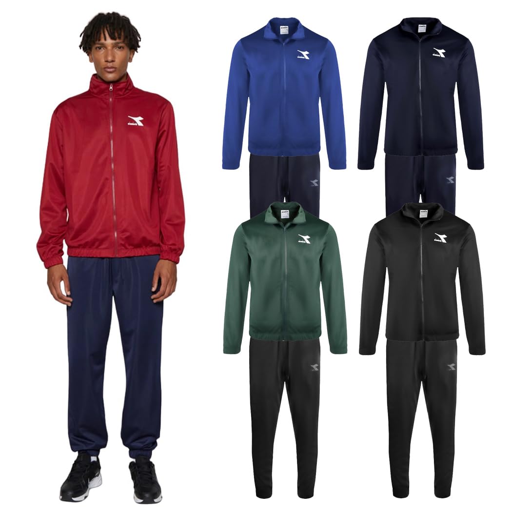 Diadora Tracksuit FZ Core Blu 60050 XXL
