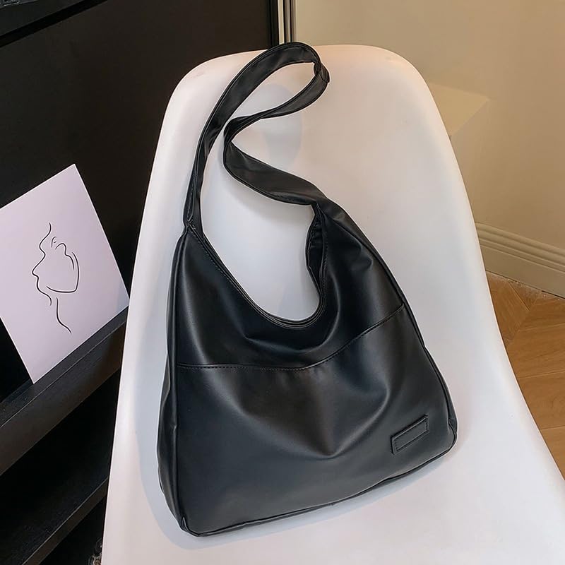 Noirvere Bag Noirvere Everyday BB Tote Vegan Leather Handbag with Structured Design and Multiple Compartments4