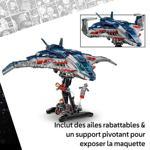 LEGO® Super Heroes 76325 Le Quinjet d’Avengers : 'Ère d'Ultron - vue 6