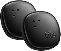 Life360 Tile Sticker 2-Pack: Tiny Bluetooth Trackers for Remotes, Bikes, Glasses & More - iOS/Android Phone Finder