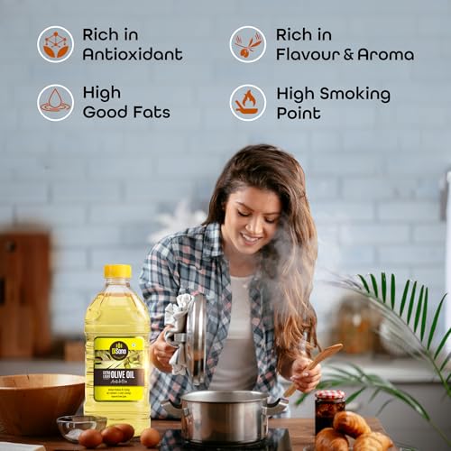 Image of DiSano Extra Light Olive Oil 2L, Ideal for Indian Cooking