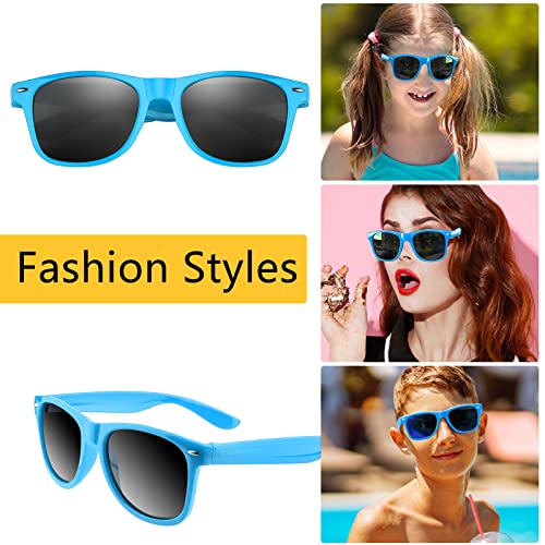 Image of TUPARKA 12 Pack Kids Sunglasses in Bulk Kids School Party Goody Bag Fillers for Birthday Party Beach Pool Party