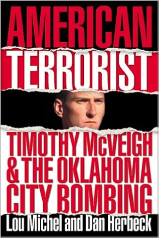 American Terrorist: Timothy McVeigh and the Oklahoma City Bombing book cover