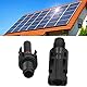 Solarmodul-Endverbinder, 5 Sätze Solar-Photovoltaik-Steckverbinder, Stecker- und Buchsenverbinder, Platinen-Endverbinder, Solar- und Windkraftteile und -zubehör(PV-15BMC (1500 V))