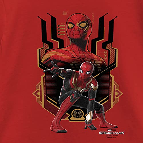Marvel Spider-Man No Way Home Integrated Suit Girl's Solid Crew Tee2