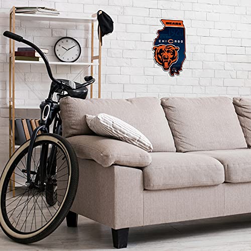 rico industries nfl football state shape shape cut pennant - home and living room dcor - soft felt ez to hang