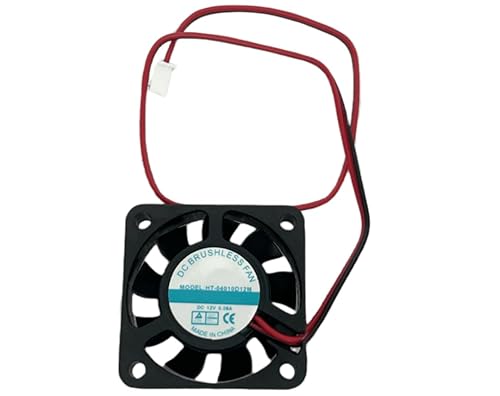 Miniatura 3 de HT-04010D12M Ventilador 12V 0.08A 4010 40MM Ventilador de enfriamiento silencioso de 2 hilos
