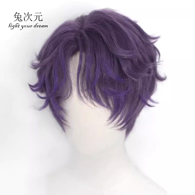 Amazon.co.jp: 恋と深空 ホムラ 闇夜の行方 コスプレウィッグ : ホビー