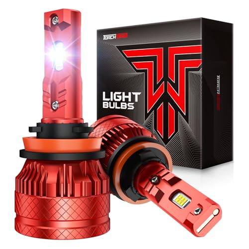 Image of Torchbeam 2026 Automotive Fog Bulb Replacement, 82000LM 6500K Cool White, Plug & Play Fit, Compatible Socket Type H11