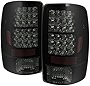 AKKON - For 00-06 Suburban Taho Yukon Yukon Denali Black Smoke LED Tail Lights Brake Lamps FOR LIFTGATE MODEL