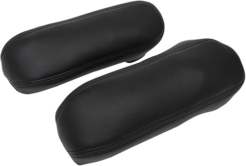 Miniatura 6 de ECCPP Funda de cuero para reposabrazos para Ford F250 F350 Excursion Lariat 99 00 01 02 03 04 05 06 07 (piel sintética de alta calidad, un par de