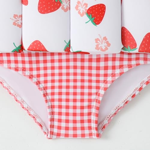 Image of Kids Float Swimsuit Buoyancy Sticks for Baby Boys Girls One Piece Floating Swim Vest Training Aid Swimwear