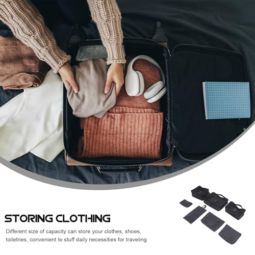 Cubes de rangement pour valise avec ouverture facile pour le camping