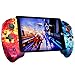 ipega-PG-9083B Wireless 5.0 Smart PUBG Mobile Game Controller Retractable Game Gamepad for iOS(iOS 11-13.3)/Android Mobile Smartphone Tablet (Red-Blue)