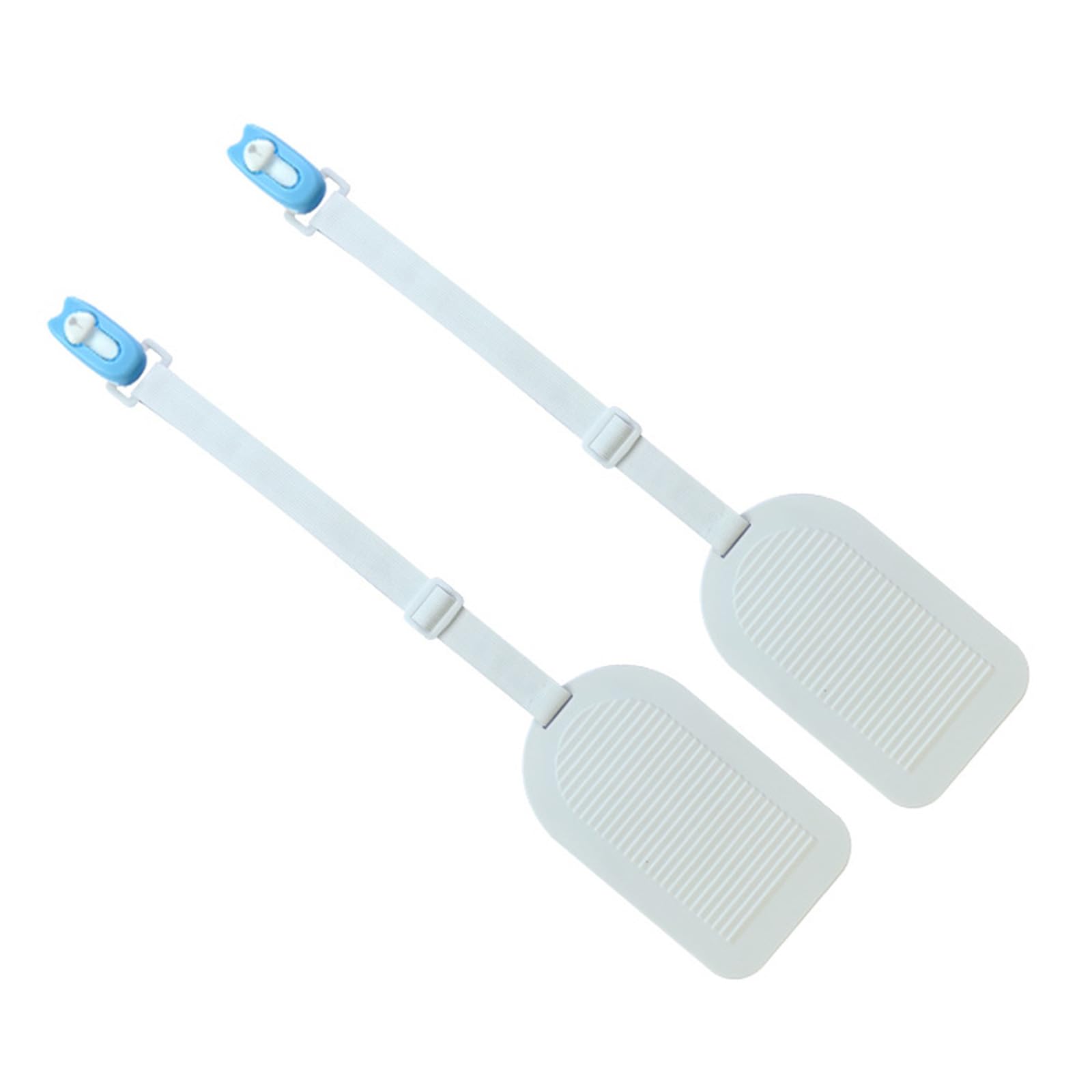 Kalttoy Blue 2Pcs Bed Sheet Clip Adjustable Length Straps Quilt Fasteners Straps For Tightly Fit On Bed Sheets And Mattress Sleeve Nylon Elastic
