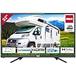 RCA iRB22H3C Fernseher 22 Zoll (TV 56 cm), Dolby Audio, Triple Tuner DVB-C/T2/S2, VGA, HDMI, USB, digitaler Audioausgang, inkl. Hotelmodus, 230V & 12V KFZ-Adapter, optional für Wohnmobil, 2023