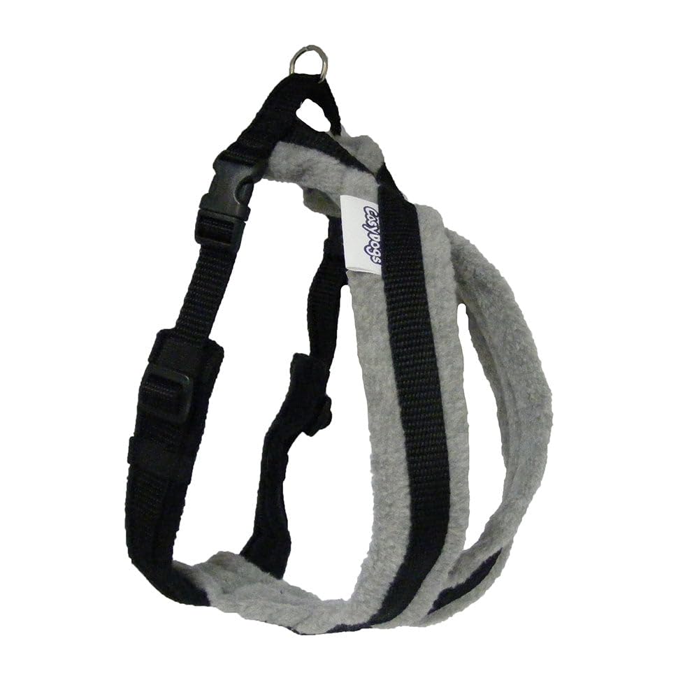 Cosydogs Fleece Dog Harness in Grey: Size 3.5