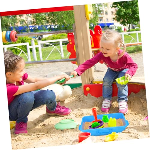 Boîte à sable portable et bac de rangement 2 pièces au design compact Yardwe - 8